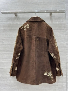 Замшевый жакет Ermanno Scervino Артикул BMS-148120. Вид 2