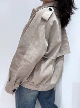 Замшевая куртка Yves Saint Laurent Артикул BMS-148326. Вид 3