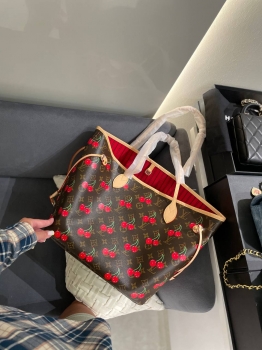 Сумка женская Neverfull  Louis Vuitton Артикул BMS-148338. Вид 1