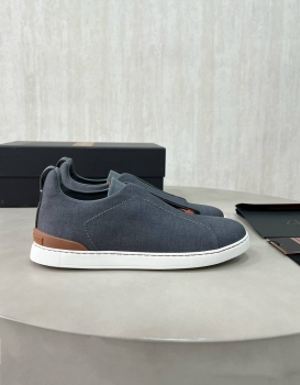 Слипоны ZEGNA Артикул BMS-148363. Вид 3