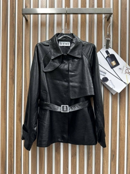 Кожаная куртка Loewe Артикул BMS-148519. Вид 1
