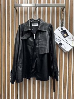 Кожаная куртка Loewe Артикул BMS-148519. Вид 4