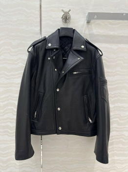 Кожаная куртка  Prada Артикул BMS-148606. Вид 1