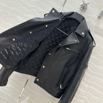 Кожаная куртка  Prada Артикул BMS-148606. Вид 3