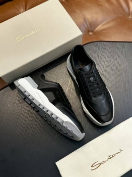 Кроссовки Santoni  Артикул BMS-148640. Вид 4
