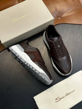 Кроссовки Santoni  Артикул BMS-148638. Вид 5