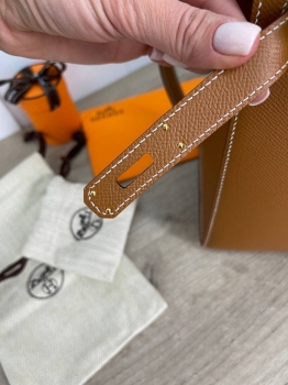  Сумка женская  Kelly, 28 epsom Hermes Артикул BMS-148689. Вид 7
