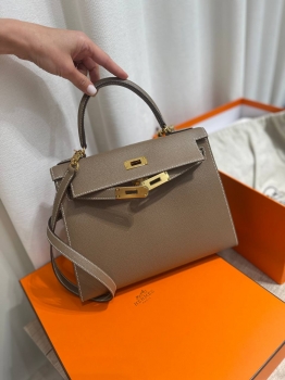 Сумка женская  Kelly, 28, PHW Epsom leather  Hermes Артикул BMS-148712. Вид 2