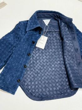 Замшевая рубашка Bottega Veneta Артикул BMS-148762. Вид 2