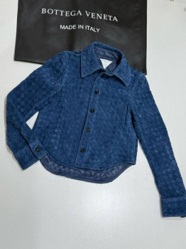 Замшевая рубашка Bottega Veneta Артикул BMS-148762. Вид 4