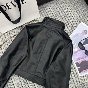 Кожаная куртка Loewe Артикул BMS-148874. Вид 3