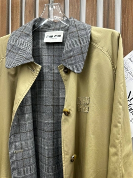 Двусторонний плащ Miu Miu Артикул BMS-148917. Вид 2
