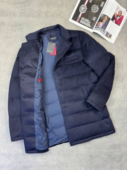 Пуховик кашемировый Kiton Артикул BMS-148960. Вид 2