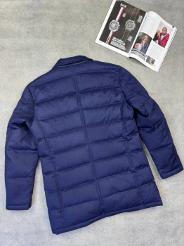 Пуховик кашемировый Kiton Артикул BMS-148959. Вид 3