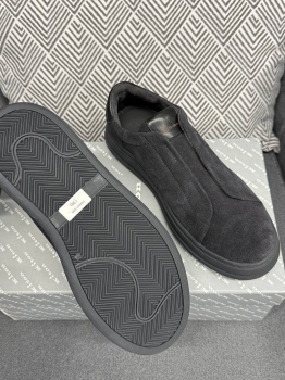 Слипоны Kiton Артикул BMS-148993. Вид 3