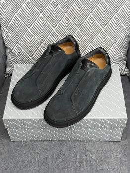 Слипоны Kiton Артикул BMS-148992. Вид 1