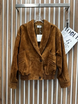 Замшевая куртка  The Row Артикул BMS-149064. Вид 1