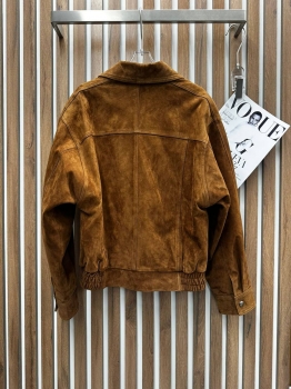 Замшевая куртка  The Row Артикул BMS-149064. Вид 4