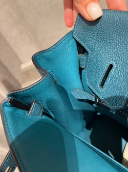 Сумка женская Birkin  30, Togo, РHW Hermes Артикул BMS-149111. Вид 3