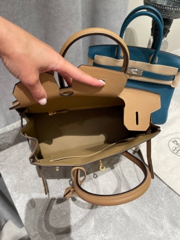 Сумка женская Birkin 30, Togo, РHW Hermes Артикул BMS-149110. Вид 2