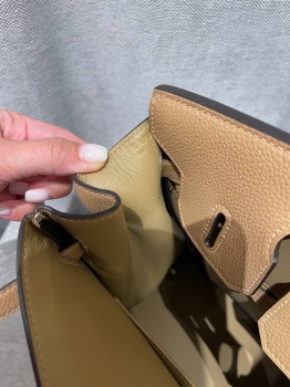 Сумка женская Birkin 30, Togo, РHW Hermes Артикул BMS-149110. Вид 3