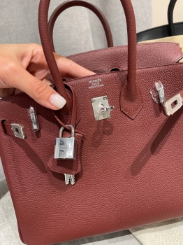 Сумка женская  Birkin , 25, togo Hermes Артикул BMS-149247. Вид 2