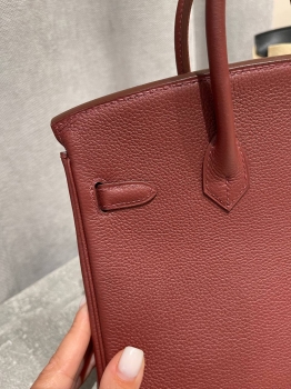 Сумка женская  Birkin , 25, togo Hermes Артикул BMS-149247. Вид 6
