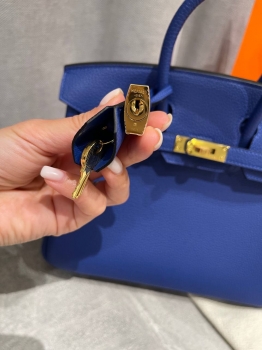 Сумка женская  Birkin , 25, togo Hermes Артикул BMS-149246. Вид 6