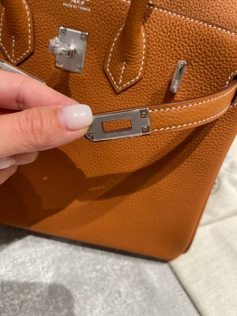 Сумка женская Birkin 25, GHW Togo  Hermes Артикул BMS-149245. Вид 9
