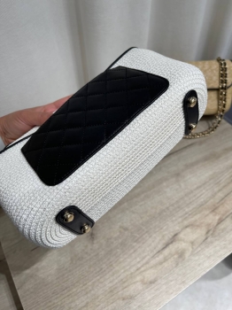 Сумочка  из Рафии с отделкой кожи  Chanel Артикул BMS-149298. Вид 4