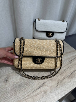 Сумочка   из Рафии с отделкой кожи  Chanel Артикул BMS-149296. Вид 2