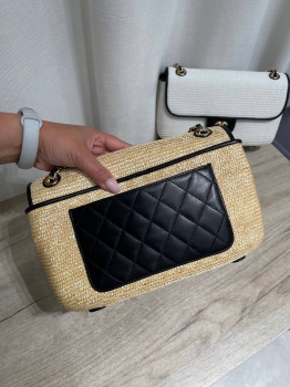 Сумочка   из Рафии с отделкой кожи  Chanel Артикул BMS-149296. Вид 5