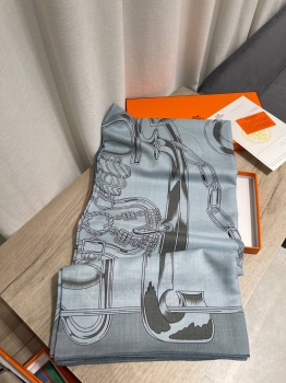 Платок  Hermes Артикул BMS-149335. Вид 1