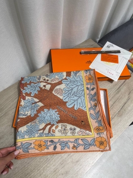 Платок  Hermes Артикул BMS-149332. Вид 1