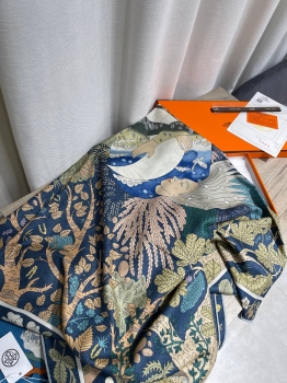 Платок  Hermes Артикул BMS-149331. Вид 4