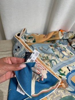 Платок  Hermes Артикул BMS-149328. Вид 4