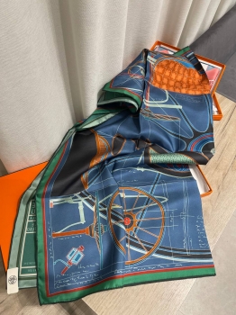 Платок Carre  Hermes Артикул BMS-149343. Вид 5