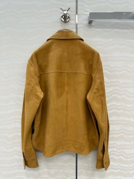 Замшевая рубашка Loro Piana Артикул BMS-149366. Вид 6