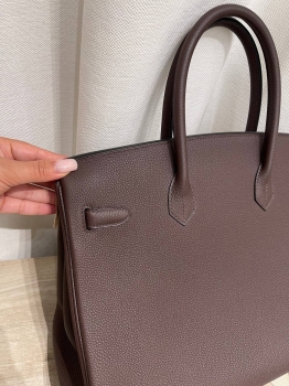 Сумка женская Birkin, 35 PHW Hermes Артикул BMS-149565. Вид 2