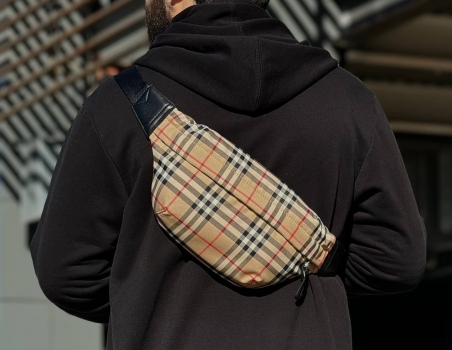 Поясная сумка Burberry Артикул BMS-149574. Вид 1