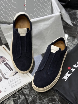 Слипоны Kiton Артикул BMS-149783. Вид 1