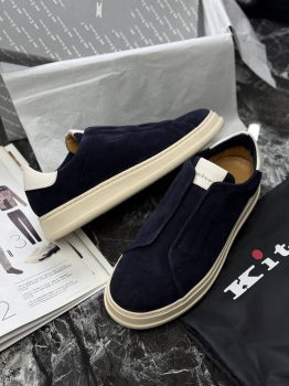 Слипоны Kiton Артикул BMS-149783. Вид 2