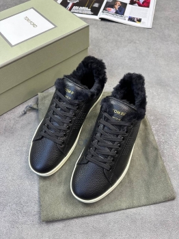 Кеды с мехом мужские Tom Ford Артикул BMS-149795. Вид 1