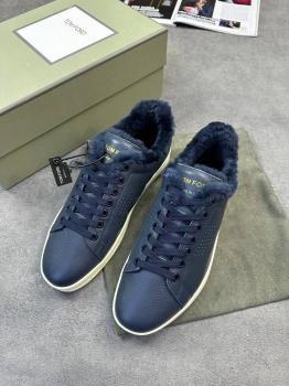 Кеды с мехом мужские Tom Ford Артикул BMS-149794. Вид 1