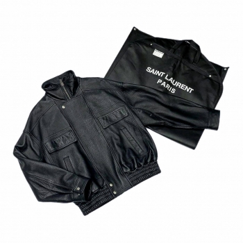 Кожаная куртка  Prada Артикул BMS-149808. Вид 7