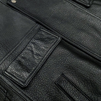 Кожаная куртка  Yves Saint Laurent Артикул BMS-149809. Вид 2