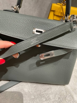  Сумка женская Kelly, 25  PHW Togo  Hermes Артикул BMS-149818. Вид 7
