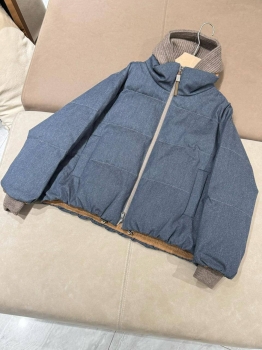 Пуховик Brunello Cucinelli Артикул BMS-149850. Вид 1