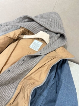 Пуховик Brunello Cucinelli Артикул BMS-149850. Вид 3