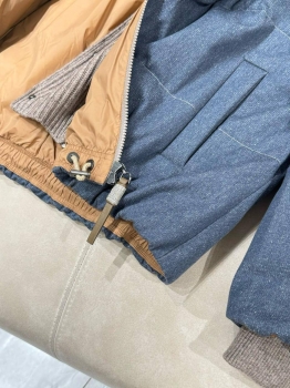Пуховик Brunello Cucinelli Артикул BMS-149850. Вид 4